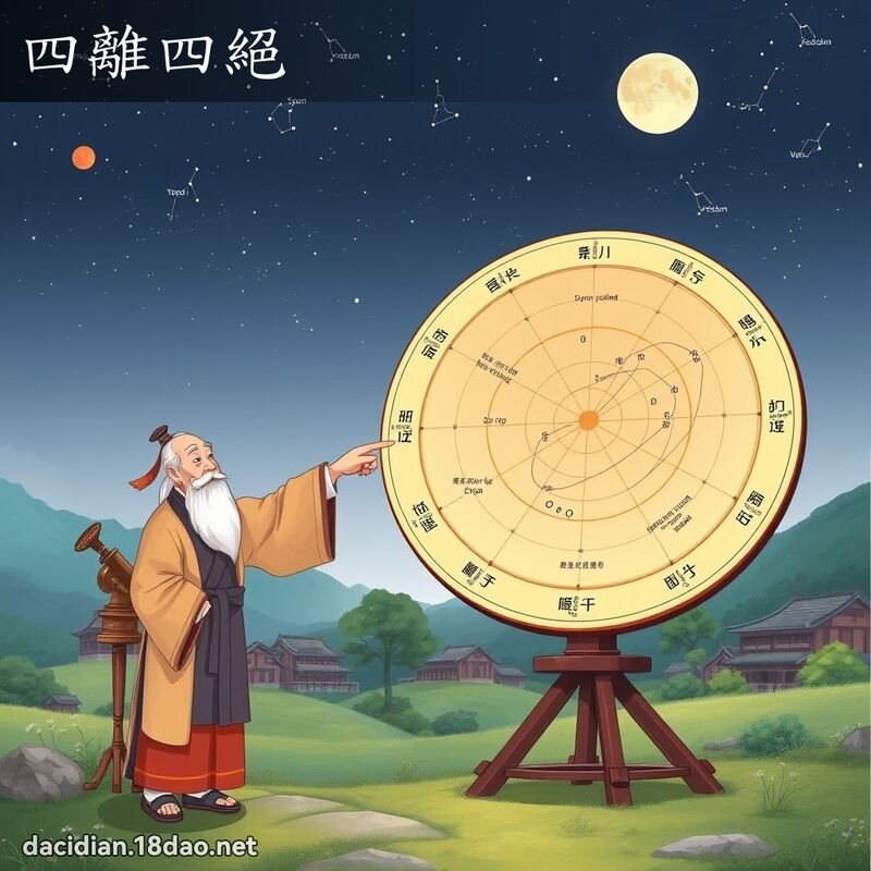 四离四绝 - 国语大辞典配图