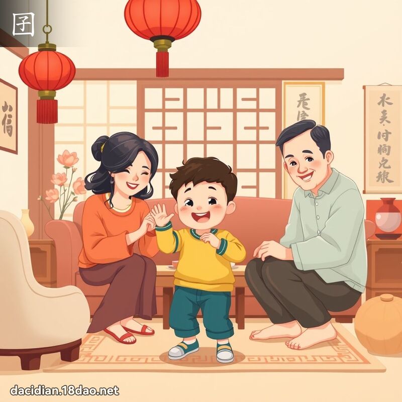 漢字: 囝 (多音字)