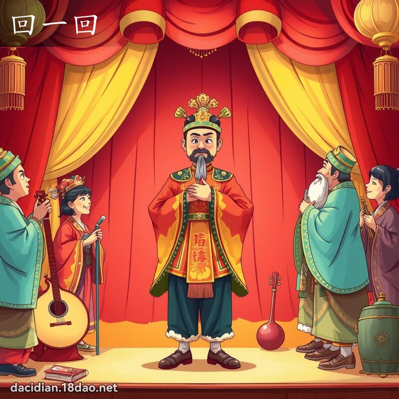 回一回 - 国语大辞典配图