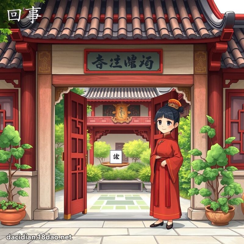回事 - 國語大辭典配圖