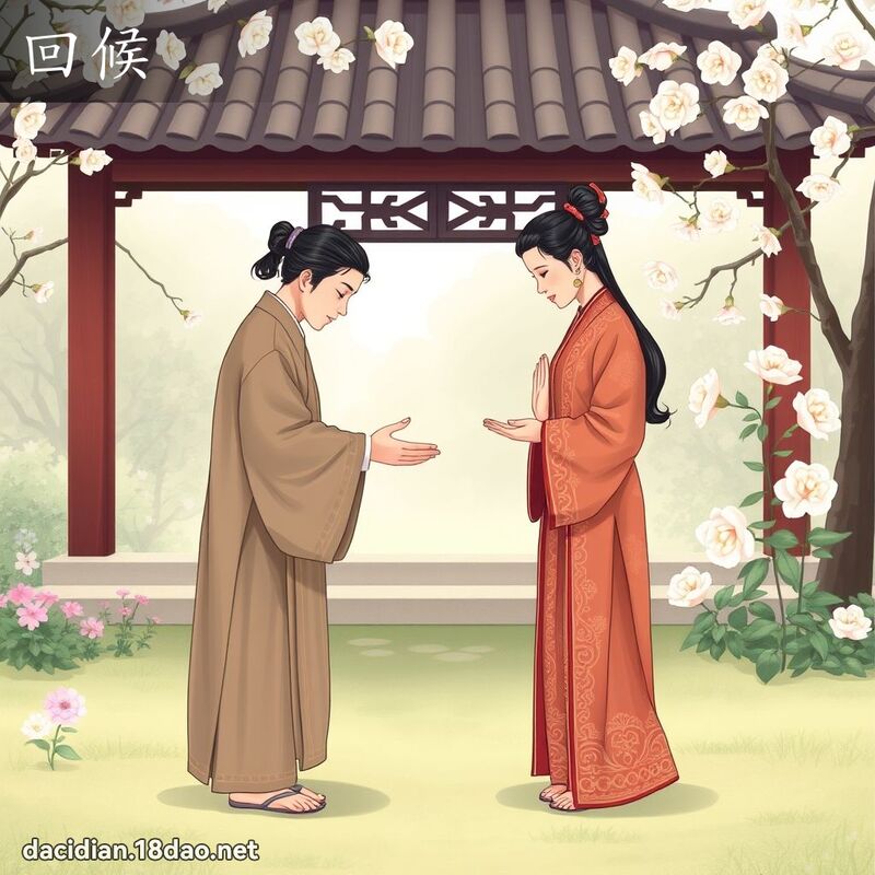 回候 - 国语大辞典配图