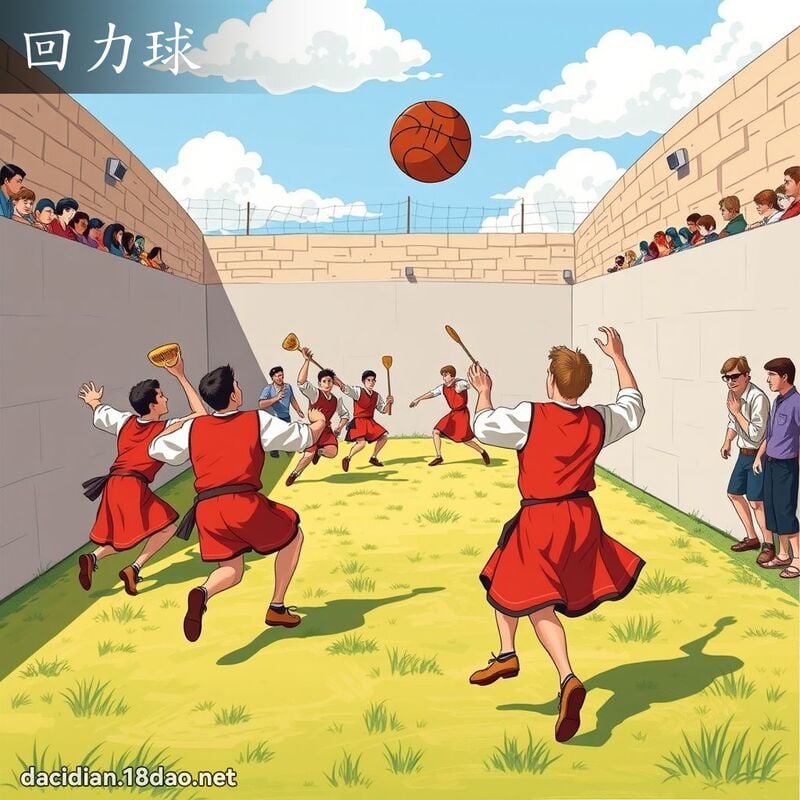 回力球 - 國語大辭典配圖
