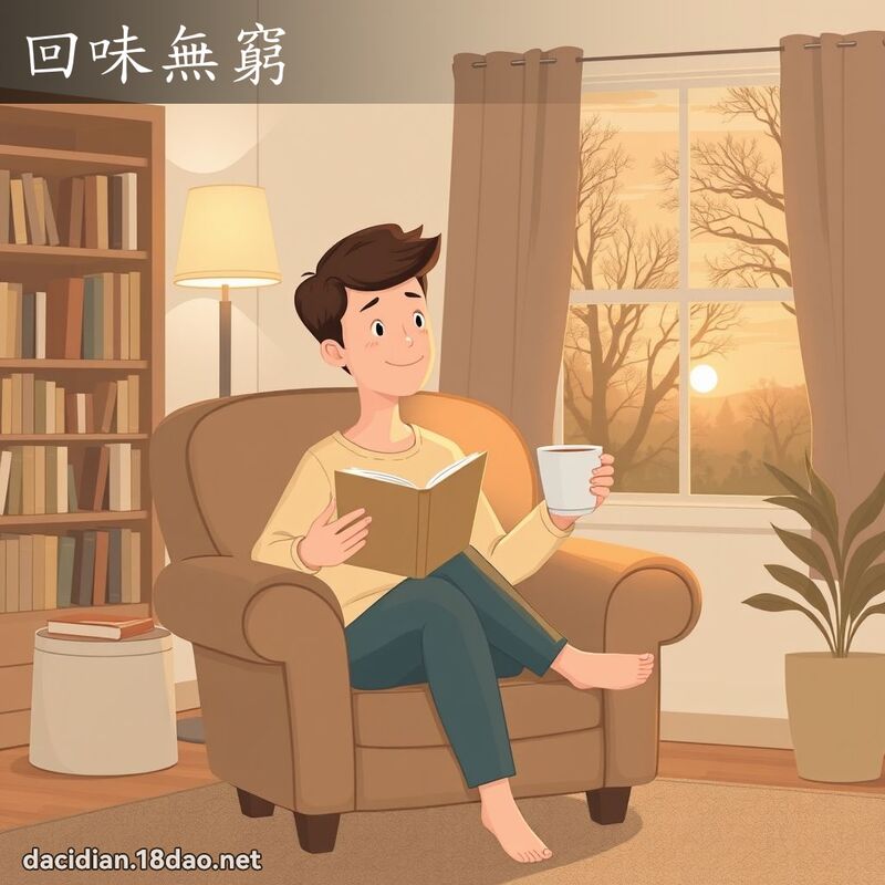回味無窮 - 國語大辭典配圖