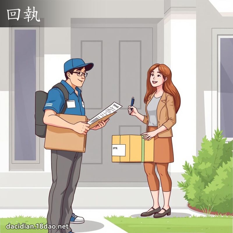 回執 - 國語大辭典配圖