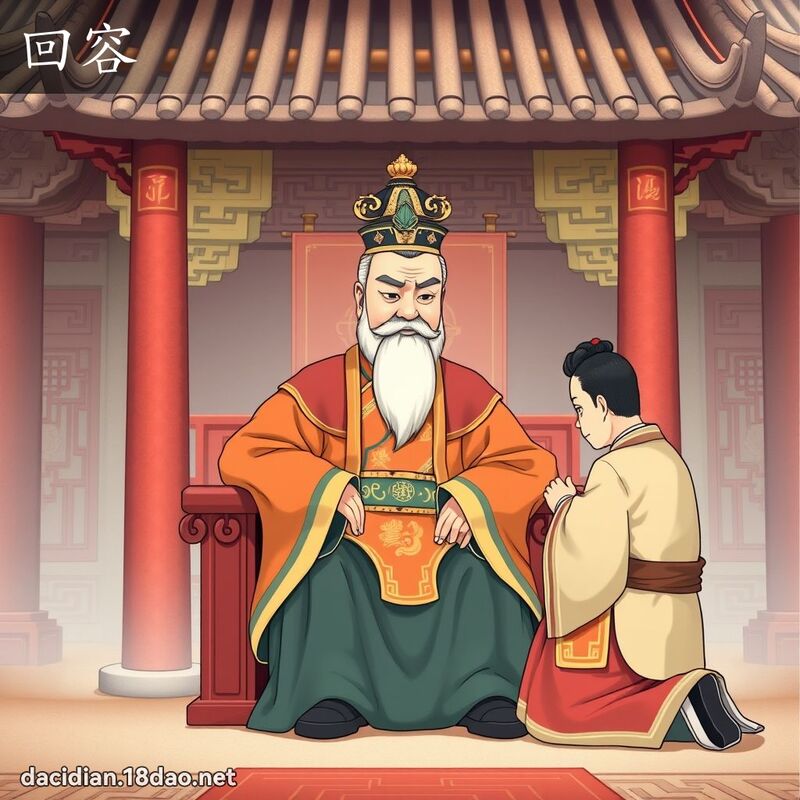 回容 - 国语大辞典配图