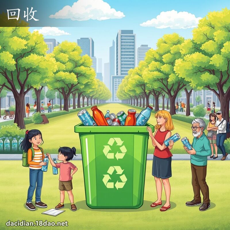回收 - 国语大辞典配图