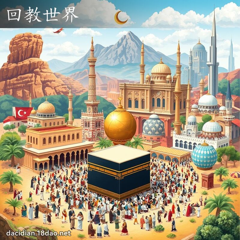回教世界 - 國語大辭典配圖