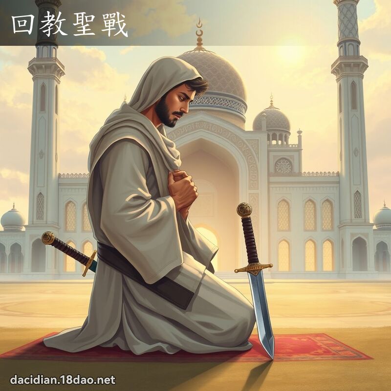 回教圣战 - 国语大辞典配图