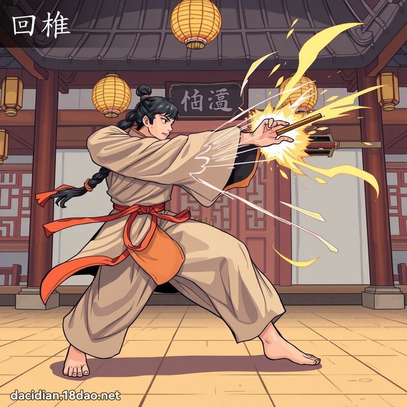 回椎 - 國語大辭典配圖