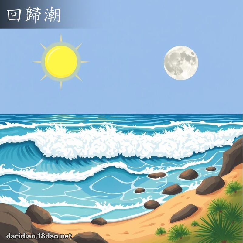 回归潮 - 国语大辞典配图