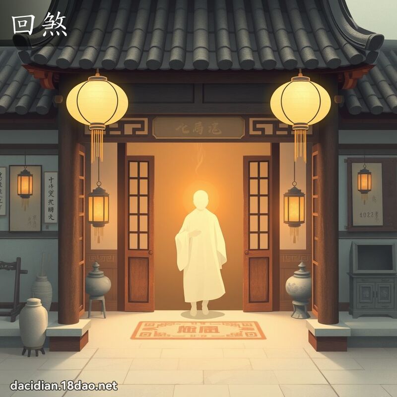 回煞 - 国语大辞典配图