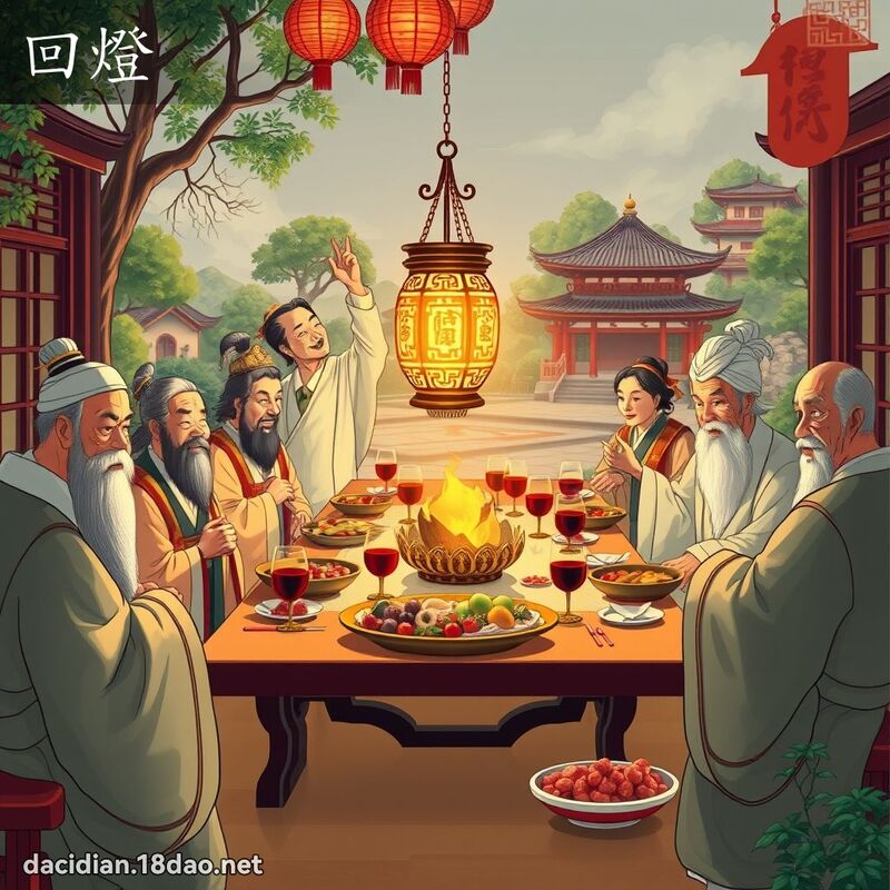 回灯 - 国语大辞典配图