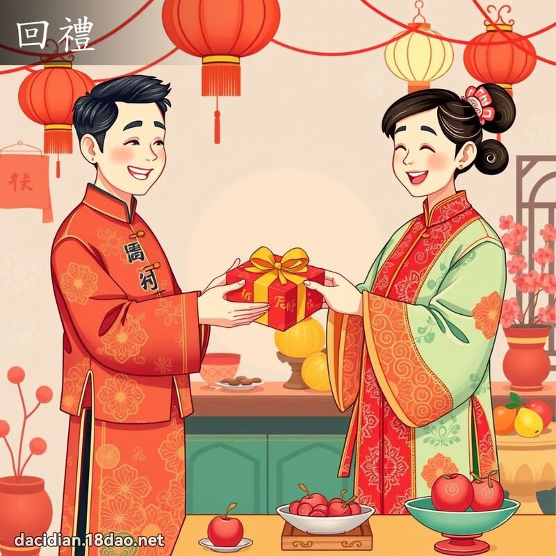 回礼 - 国语大辞典配图