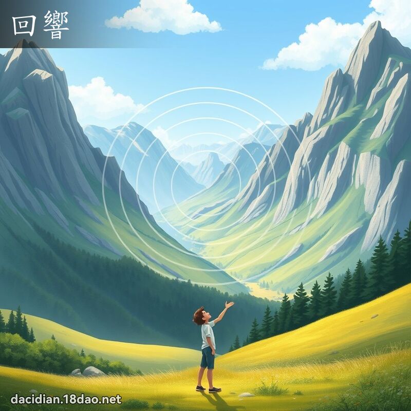 回響 - 國語大辭典配圖