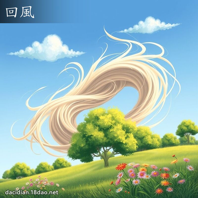 回風 - 國語大辭典配圖