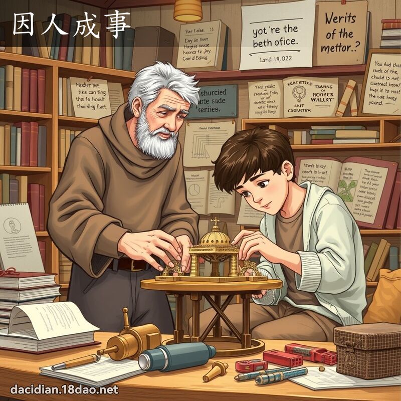 因人成事 - 国语大辞典配图