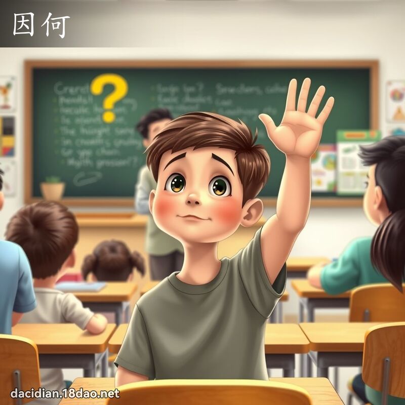 因何 - 國語大辭典配圖