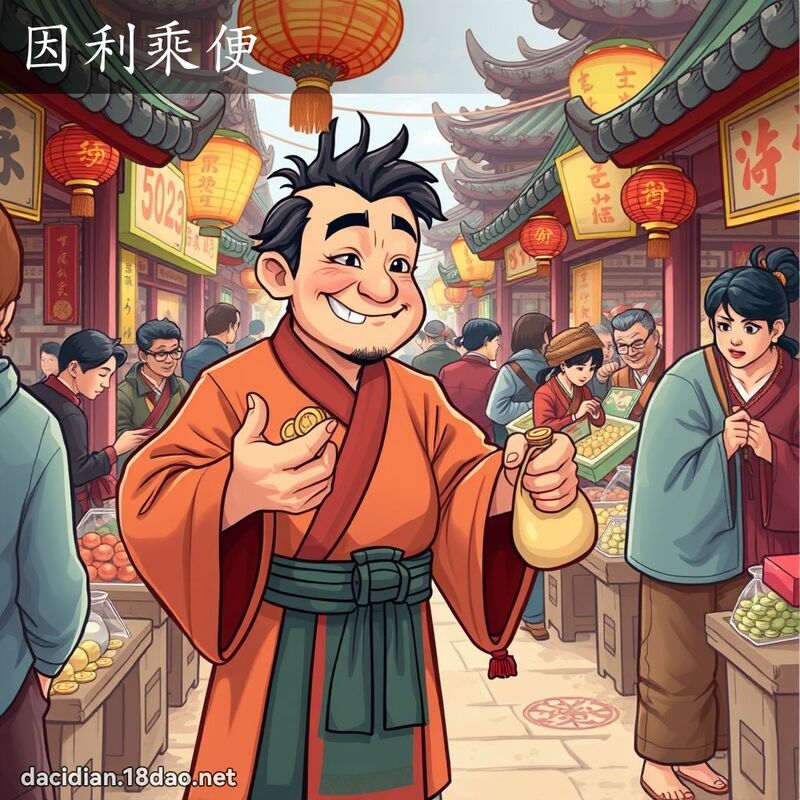 因利乘便 - 国语大辞典配图
