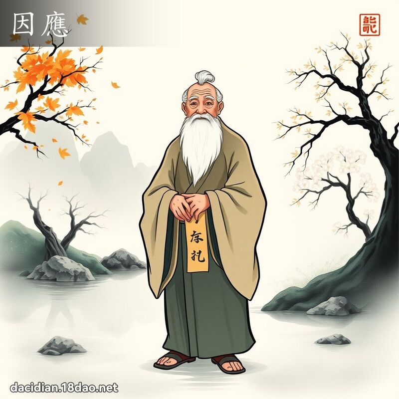 因应 - 国语大辞典配图