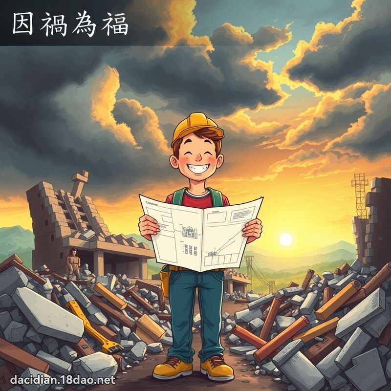 因禍為福 - 國語大辭典配圖