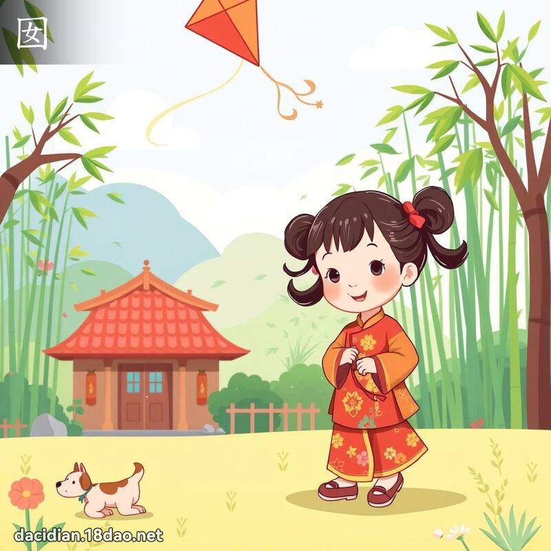 囡 - 國語大辭典配圖