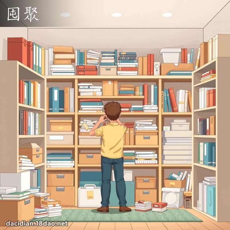 囤聚 - 國語大辭典配圖