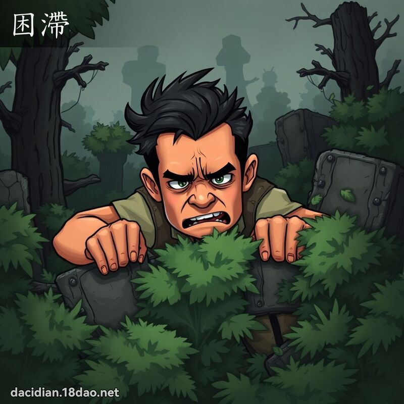 困滯 - 國語大辭典配圖