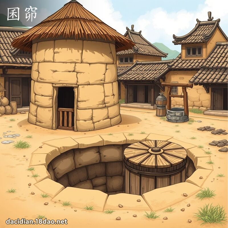 囷窌 - 國語大辭典配圖