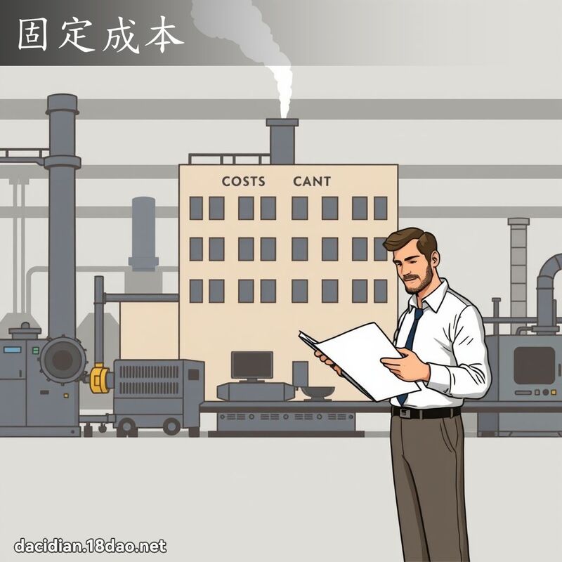 固定成本 - 國語大辭典配圖