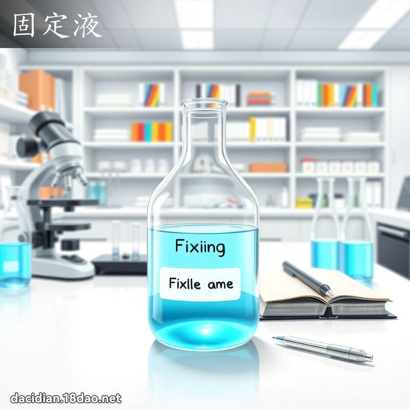 固定液 - 國語大辭典配圖