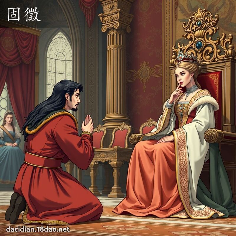 固徵 - 國語大辭典配圖