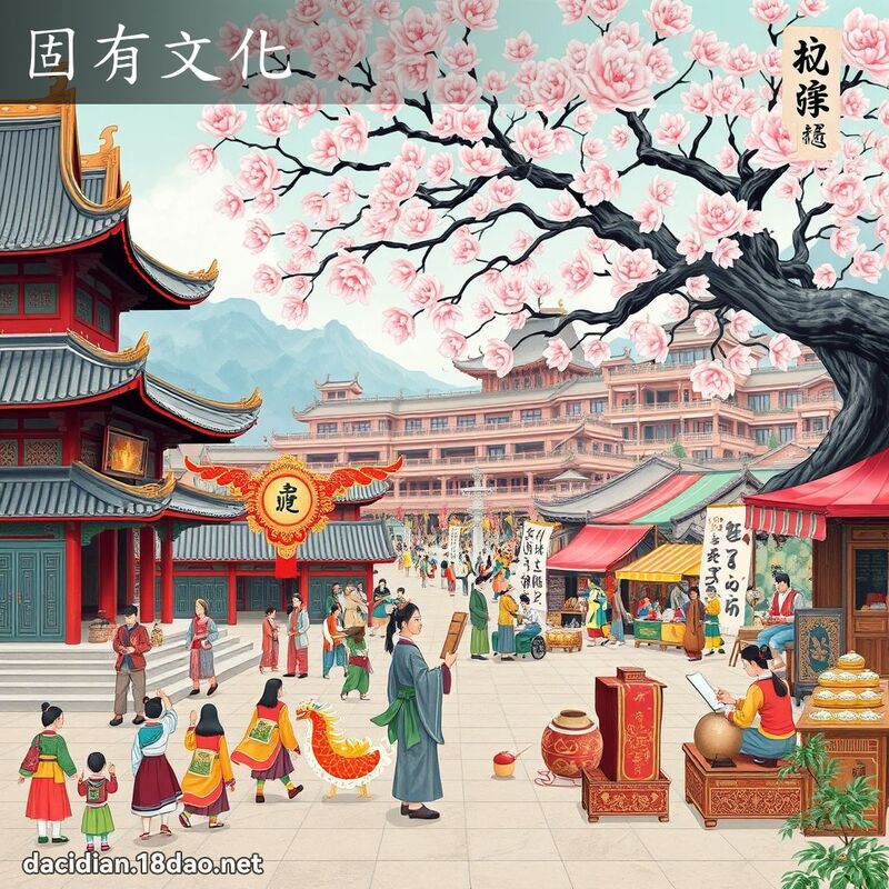 固有文化 - 國語大辭典配圖