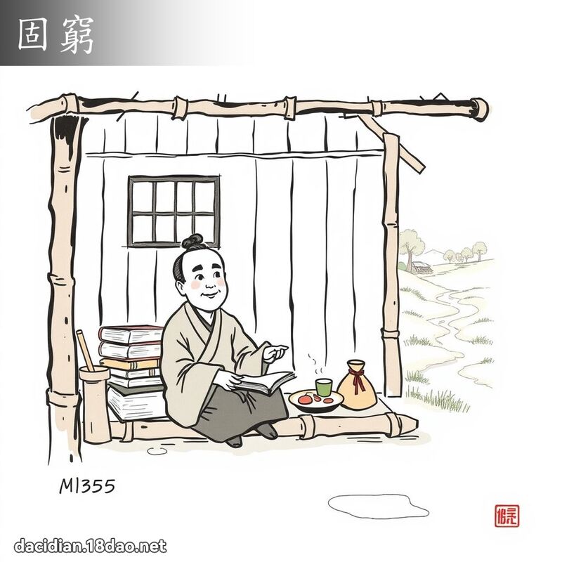 固窮 - 國語大辭典配圖