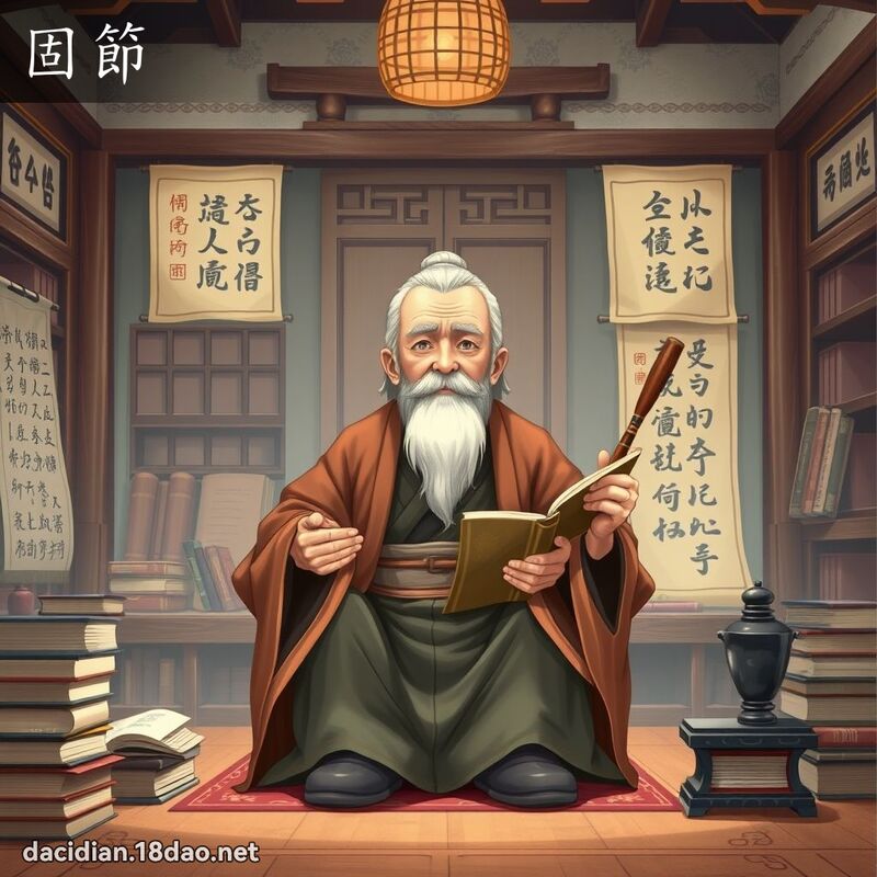 固節 - 國語大辭典配圖