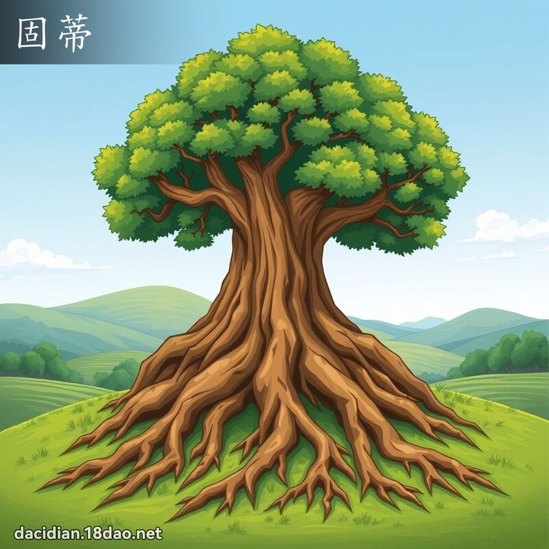 固蒂 - 国语大辞典配图