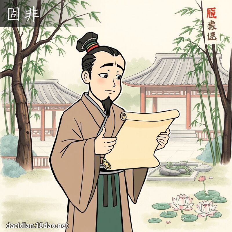 固非 - 國語大辭典配圖