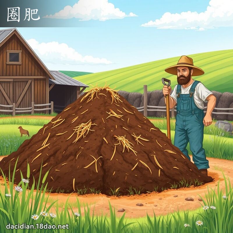 圈肥 - 國語大辭典配圖