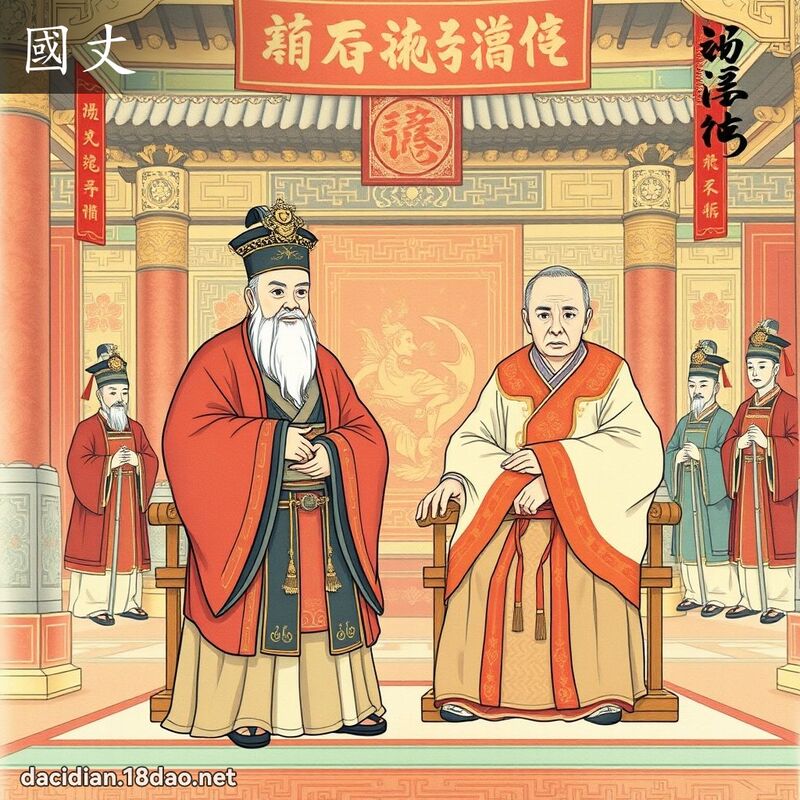 国丈 - 国语大辞典配图