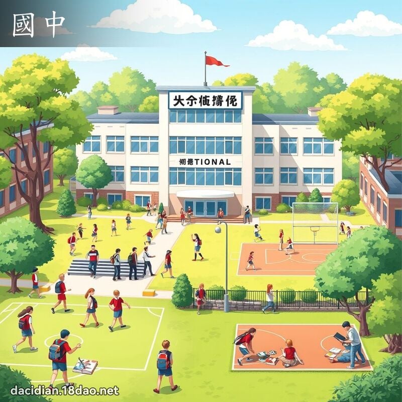 國中 - 國語大辭典配圖