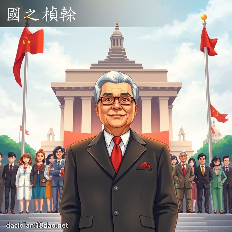 国之楨榦 - 国语大辞典配图