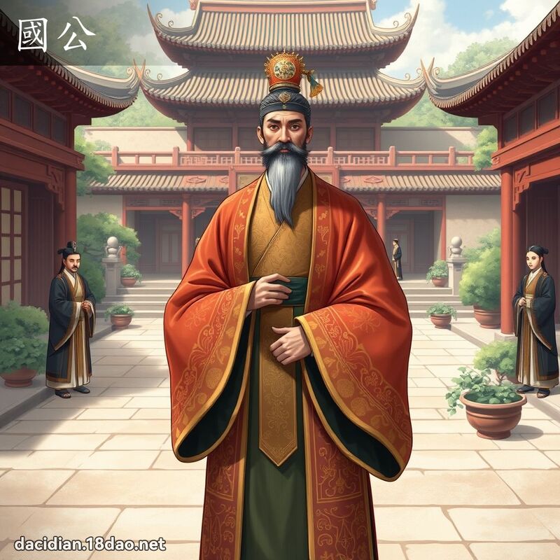 国公 - 国语大辞典配图