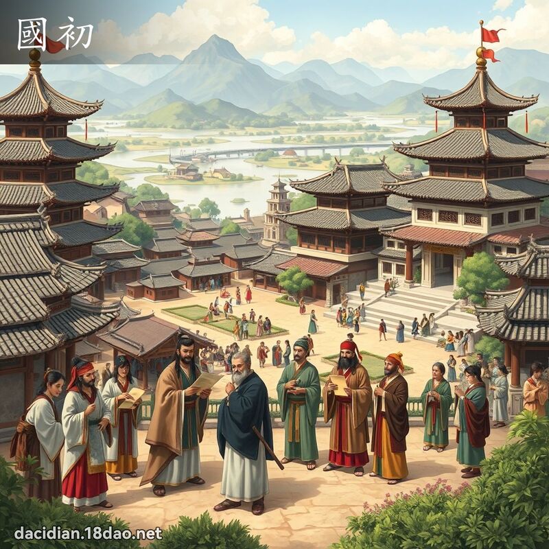 國初 - 國語大辭典配圖