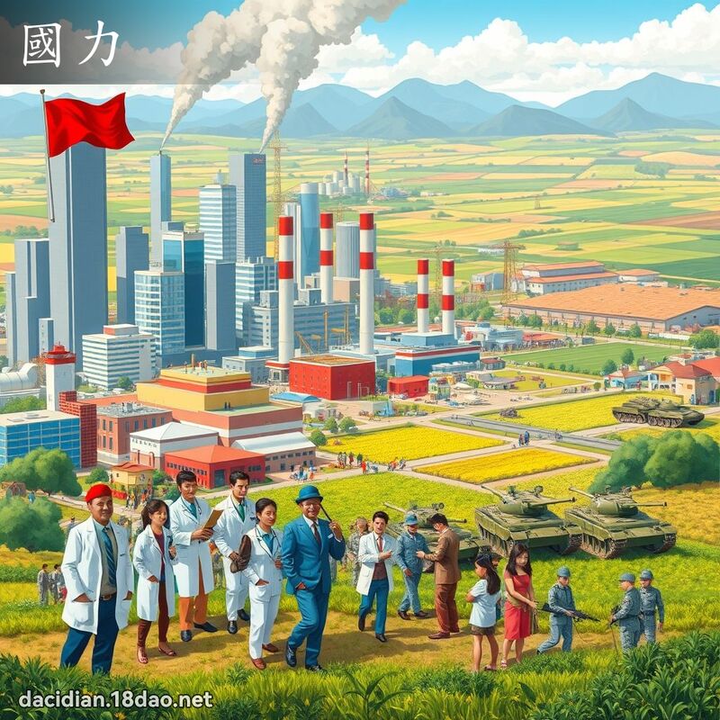 國力 - 國語大辭典配圖