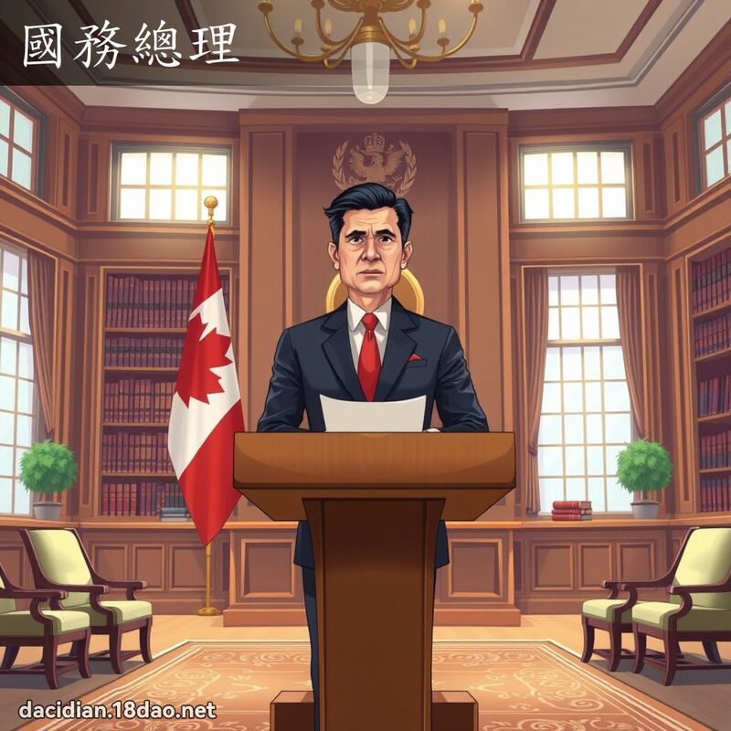 国务总理 - 国语大辞典配图