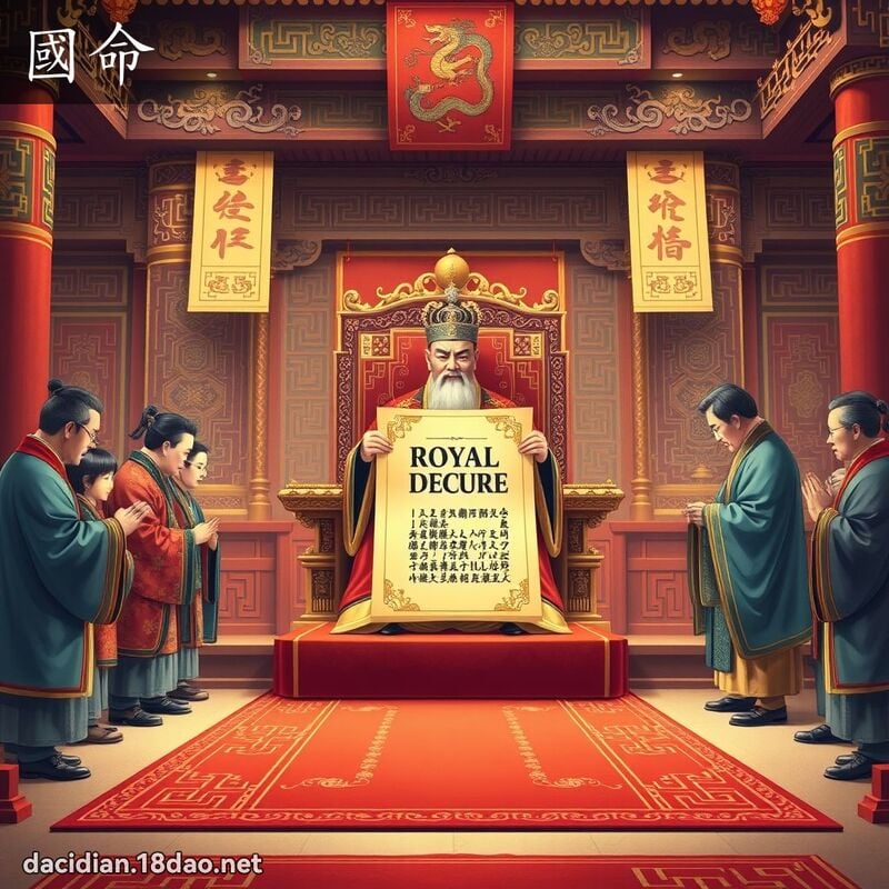 国命 - 国语大辞典配图