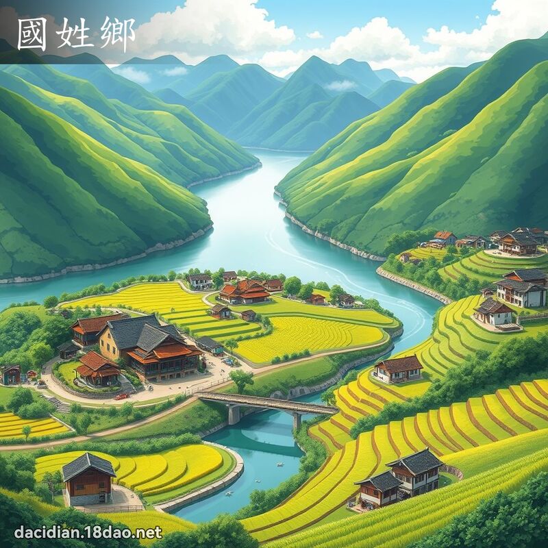 國姓鄉 - 國語大辭典配圖