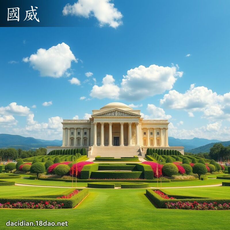 国威 - 国语大辞典配图