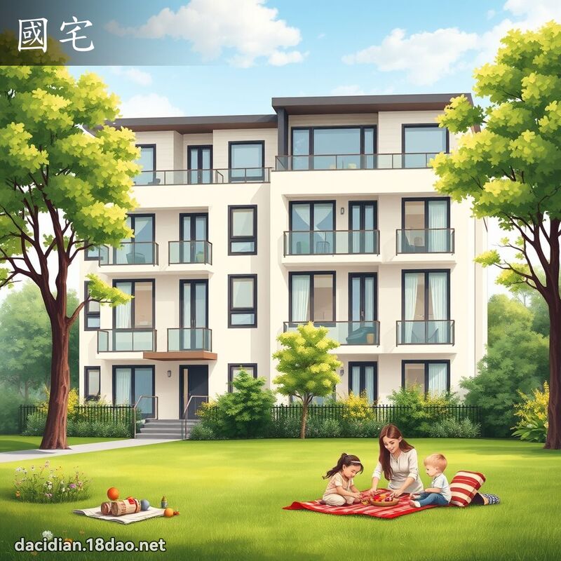 國宅 - 國語大辭典配圖