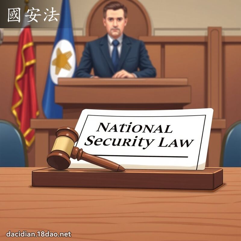 国安法 - 国语大辞典配图