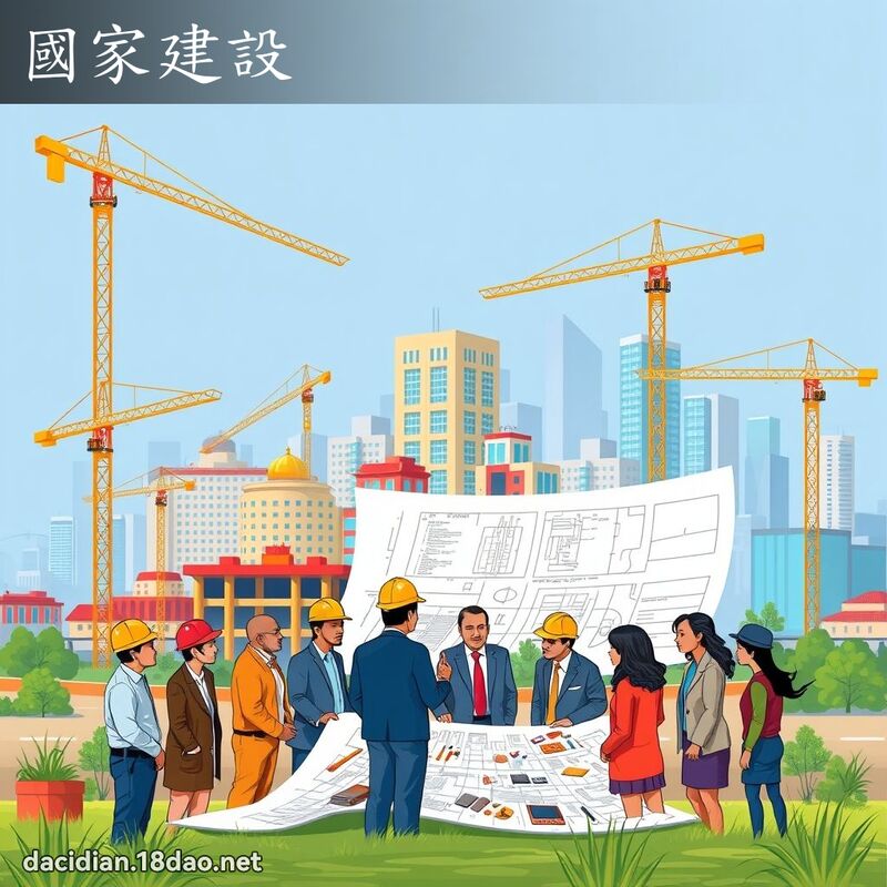 国家建设 - 国语大辞典配图